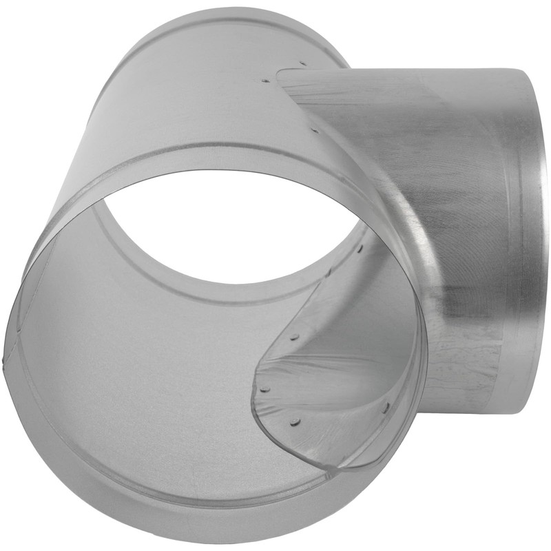 Vent Systems 8'' Inch T Shape Duct Connector 3 Way