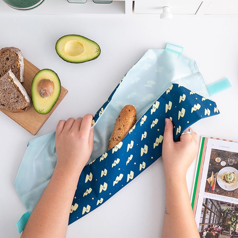 Roll'eat ® Reusable Sandwich Bag | Sandwich Container | Eco