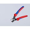 Knipex StepCut Cable Shears burnished, with multi-component grips 160 mm