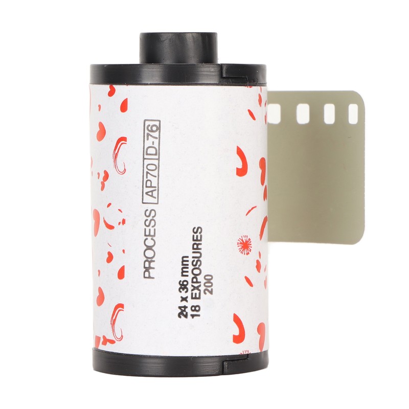 Black White Print Film Professional 18 Exposures 200 Degree Light