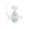 3Pcs PETG Flower Foam Bottle 300ml Mousse Pump Bottle Hand