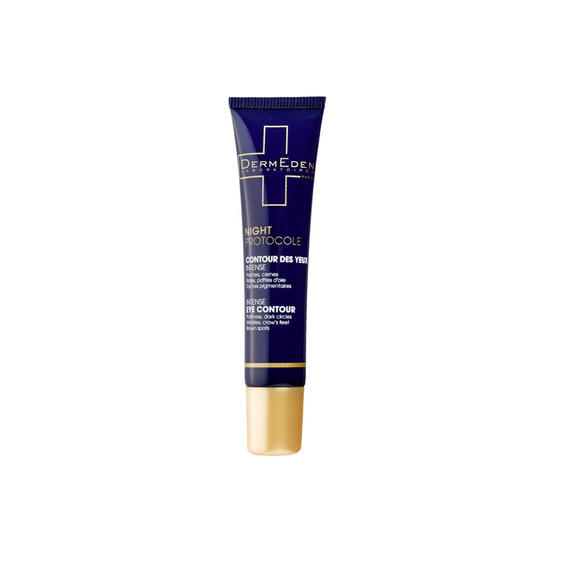 Dermeden - Crema intensa para contorno de ojos antienvejecimiento, 15