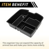 REPAIROCK Center Console Organizer Tray for Chevy Silverado 1500 for