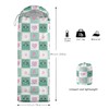 BailiPromise Cute Frog Printed Camping Sleeping Bags,3 Season Warm &