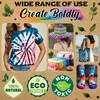 Jim&Gloria Tie Dye Kit for Kids & Adults 36 Tiedye