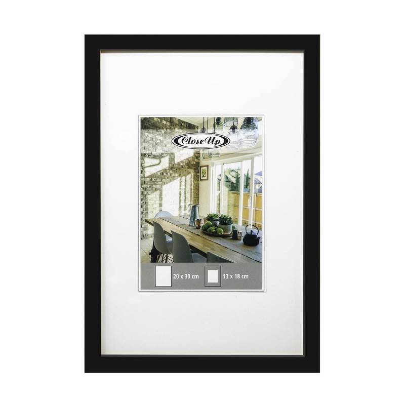Close Up Picture Frame 20 x 30 cm MDF Black