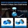 Banly Magnetic Pool Chalk Holder with Fixed Belt Clip, Portable