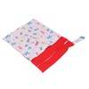 2pcs Cloth Diaper Wet Dry Bags Waterproof Reusable Wet Bags
