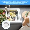 2 Pcs Kitchen Sink Strainer, 4.3 Inch Sink Drain Filter