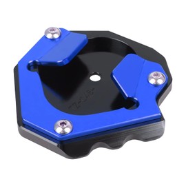 Worldmotop Motorcycle Kickstand Pad Enlarger Extension Side Stand Plate Replacement for Yamaha XT1200Z XTZ1200 XT1200 Z Super Tenere 1200 2014-2020 Support Foot Pad (blue)