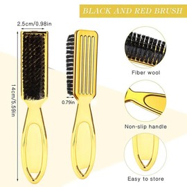 Hair Dressing Massage Comb, Barber Blade Cleaning Brush, Professional Hairdressing Styling Tools for Salon & Barber