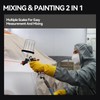 20oz (600ml) Disposable Paint Spray Gun Liners and Lids, 15