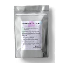 SLSA Sodium Lauryl Sulfoacetate Powder Cosmetic Grade 2.2 lb / 1 kg - Organic Gentle Foaming Surfactant for Shampoos, Body Washes, and Bath Bomb DIY Personal Care Supplies by Talsen Chemicals