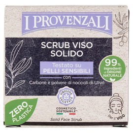 I Provenzali | Scrub Viso Solido, Testato su Pelli Sensibili, 70 g