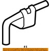 SUBARU (subaru) Genuine Parts Pipe uo-ta Bypass Part Number 14067aa140