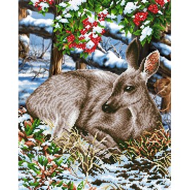 Needleart World Dotz Diamond Embroidery Facet Art Kit 16.5"X20.5"-Quiet Moments