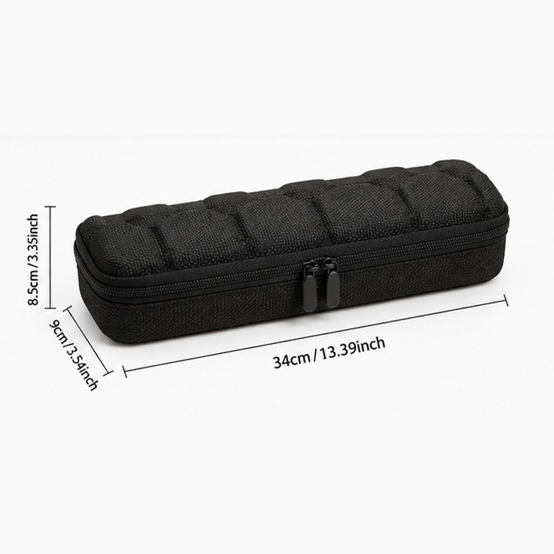 5-Slot Watch Organizer Case for Travel – Hard Shell Storage
