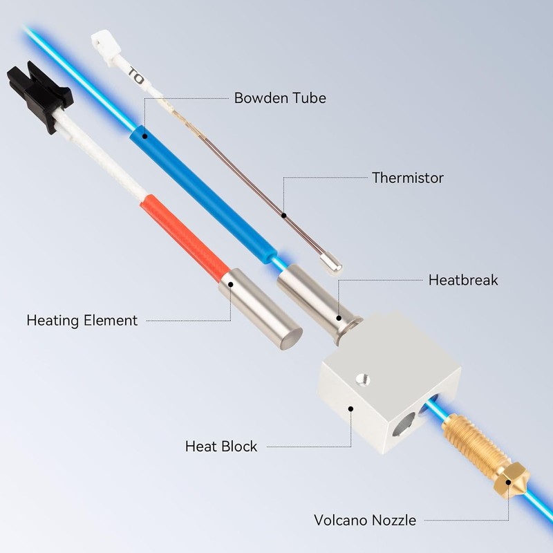 3D Printer Hot End Kit for Kobra 2 High Speed