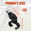 MEKEET 2PCS Whistles Sports Finger Grip Whistle Loud Crisp Sound
