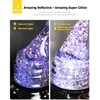 BURANO Holographic Gel Polish, Reflective Glitter Gel Polish 7.3ml UV