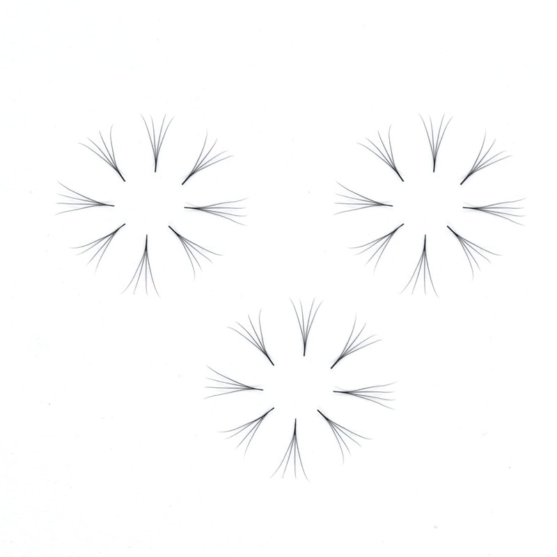 GorgeousLash 1000 Premade Lash Fans. 10D, 8D, 7D, 6D, 5D,