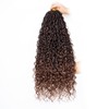 ZRQ 8 Packs Ombre Goddess Locs Crochet Hair 24 Inch