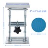 Non-Slip 4 x 4 Inch Lab Scissor Jack Stand Laboratory