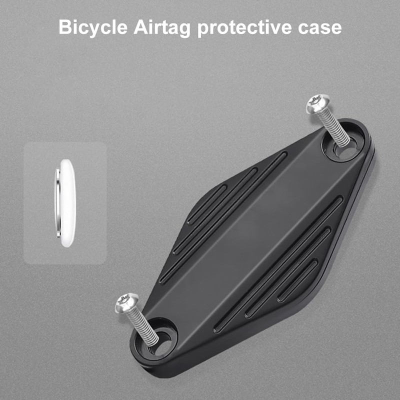 Waterproof Bicycle Mount for AirTag, Hidden Under the Bottle Holder,