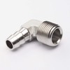 LTWFITTING 90 Degree Elbow Stainless Steel 316 Barb Fitting 3/8"