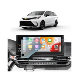 SKTU for 2025 Toyota Sienna Screen Protector 12.3 Inch for 2025+ Toyota Sienna (XLE/XSE/Woodland Edition/Limited/Platinum) 12.3-Inch Navigation Display Toyota Sienna 2025 Accessories Tempered Glass [9H Hardness, Ultra Clear, Anti-Glare&Scratch]