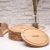 JOWE Round Wooden Kitchen Chopping Board in Oak | Oak