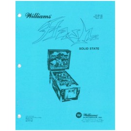 Williams FLASH Pinball Machine OPERATIONS MANUAL