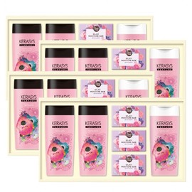 Aekyung No. 26 Lunar New Year & Chuseok Gift Set: 6-Piece Shampoo, Conditioner, Body Wash Collection (4 Sets in 1 Box) 4 Sets