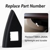 Shtuomoland Left Side Glove Box Latch Cover Fits for Nissan