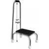 JSNY Medical Step Stool Non-Skid Steel Footstool with Handle Support