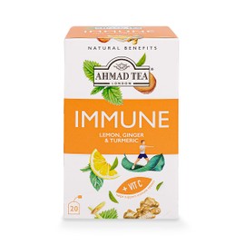 Ahmad Tea Limón, Jengibre y Cúrcuma 20Pz