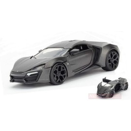 JADA TOYS JADA98075 LYKAN HYPERSPORT 2013 SILVERGUN 1:24 MODELLINO DIE CAST