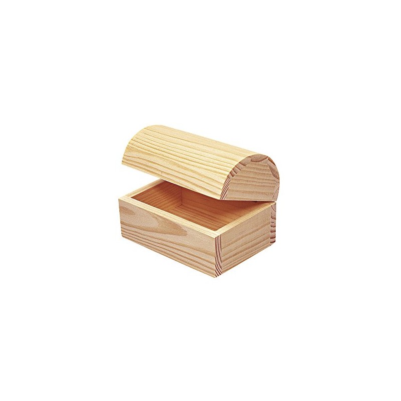 RAYHER 62297000 Plain Wood Wooden Box FSC Mix Credit, 13