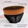 Unic Brocha Para Maquillaje De Base, Brocha Plana Facial Kabuki