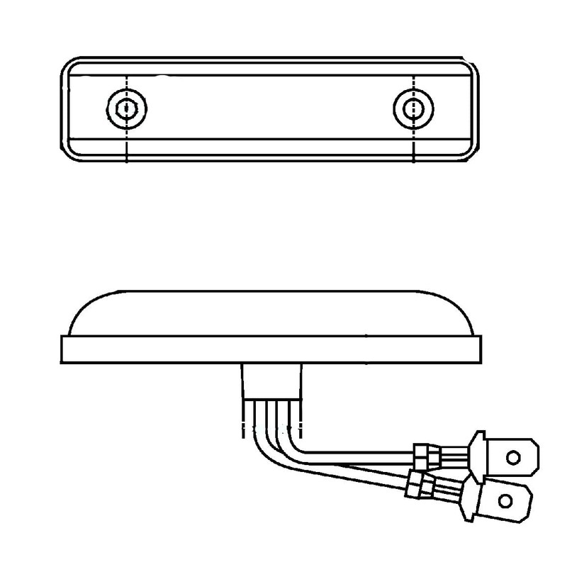 HELLA 2PS 357 010-001 Side Marker Light - Valuefit -