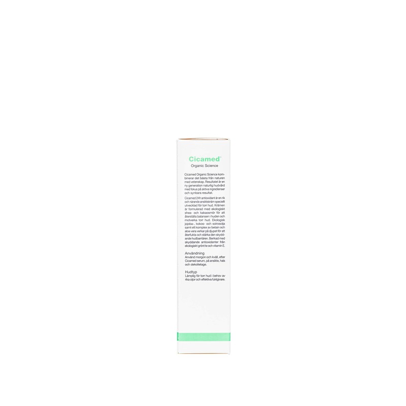 24h Antioxidant Moisturizer for Dry Skin, Cicamed Organic Science