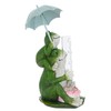 Azuma Novelty Frogs Rain Gauge 5" Measure Rainfall Resin Garden