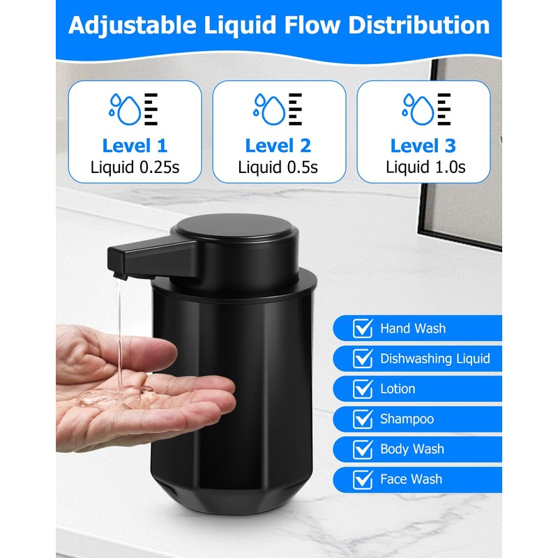 300 ml Electric Automatic Soap Dispenser with Sensor, Automatic Soap