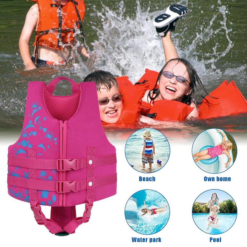 Children Swim Vest Floaties Kids Vest Flotation Swimsuit Swimwear with