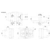 D&D Technologies TCHDMA1S3WT TruClose Multi-Adjust Heavy Duty S3 Gate Hinge,