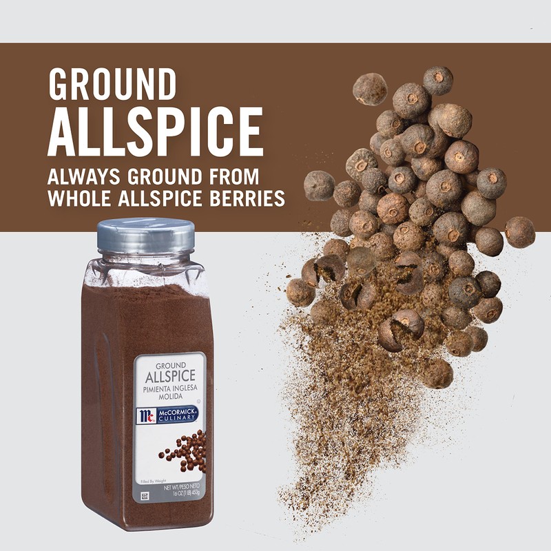 McCormick Culinary Ground Allspice, 16 oz - One 16 Ounce