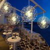 Dreamworth 10 Pcs Total 1000 LED Firework Copper Wire Lights,