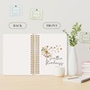LADOCK Dandelion Floral Mental Health Spiral Notebook, Kindness Gifts Journal,