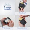TRAVANDO Swype Slim Wallet for Men Metal RFID Blocking Mens