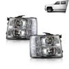 G-PLUS LED DRL Headlights, Fit Chevy Silverado 2500 3500 &
